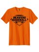Unisex I Beavers Baseball Diamond I Tee I Orange