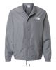 Unisex I Benny Head I Embroidered Weather Resistant Champion Coach's Jacket I Grey