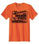Unisex I State of Oregon Baseball I Tee I Orange 