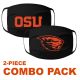 COMBO PACK - 3-ply 100% cotton Face Covers