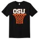 Unisex black OSU basketball t-shirt