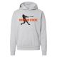Beavers Swing For the Fences OSU Crew Unisex White Hoodie
