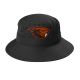 Unisex Black Oregon State Beavers 3D PVC Benny Head Bucket Hat