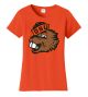 Homecoming Retro Benny Die Hard Ladie's Orange T-Shirt