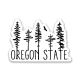 Oregon Trees Sticker