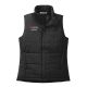 Oregon State Equestrian Embroidered Women's Puffer Vest