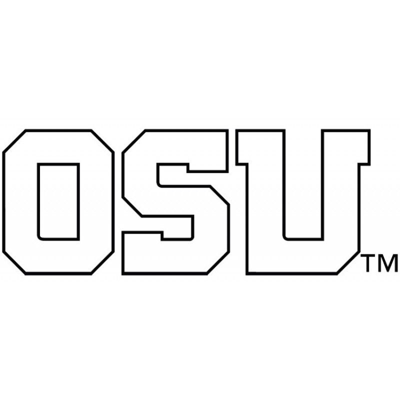 Go Beavs Oregon State - OSU Outline One Color Decal