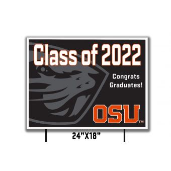 Grey Class of 2022 Customizable Grad Sign